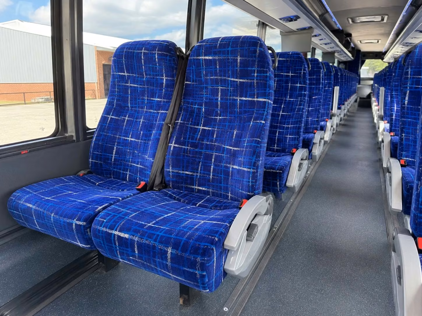 manhattan beach charter bus interior 1