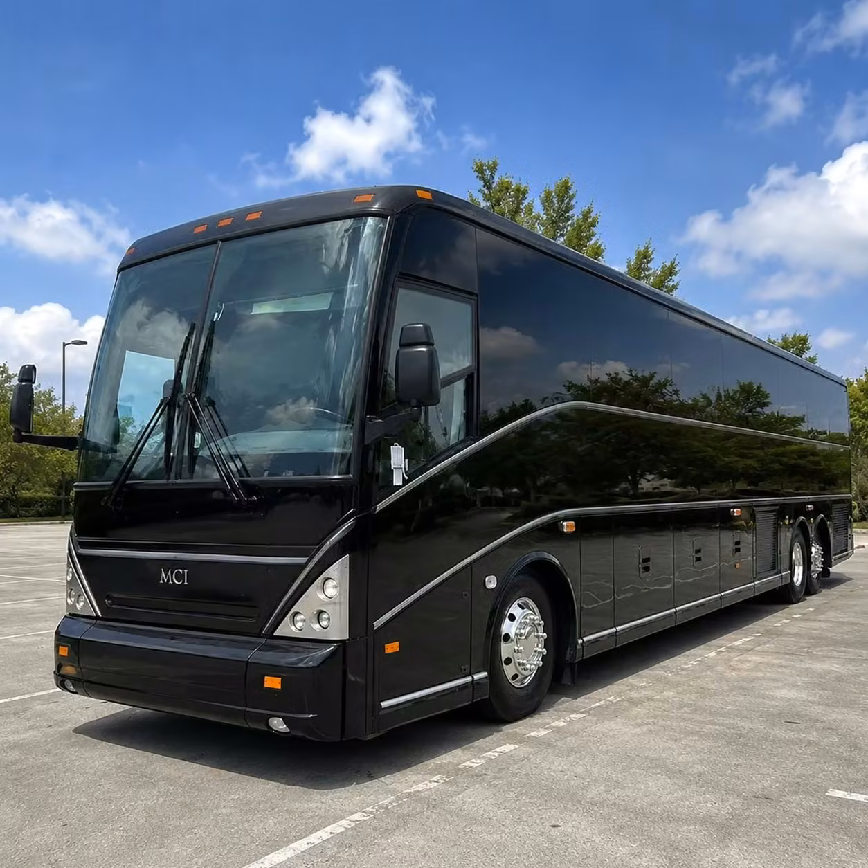 manhattan beach school trip charter buses with gps tracking seatbelts and pa systems
