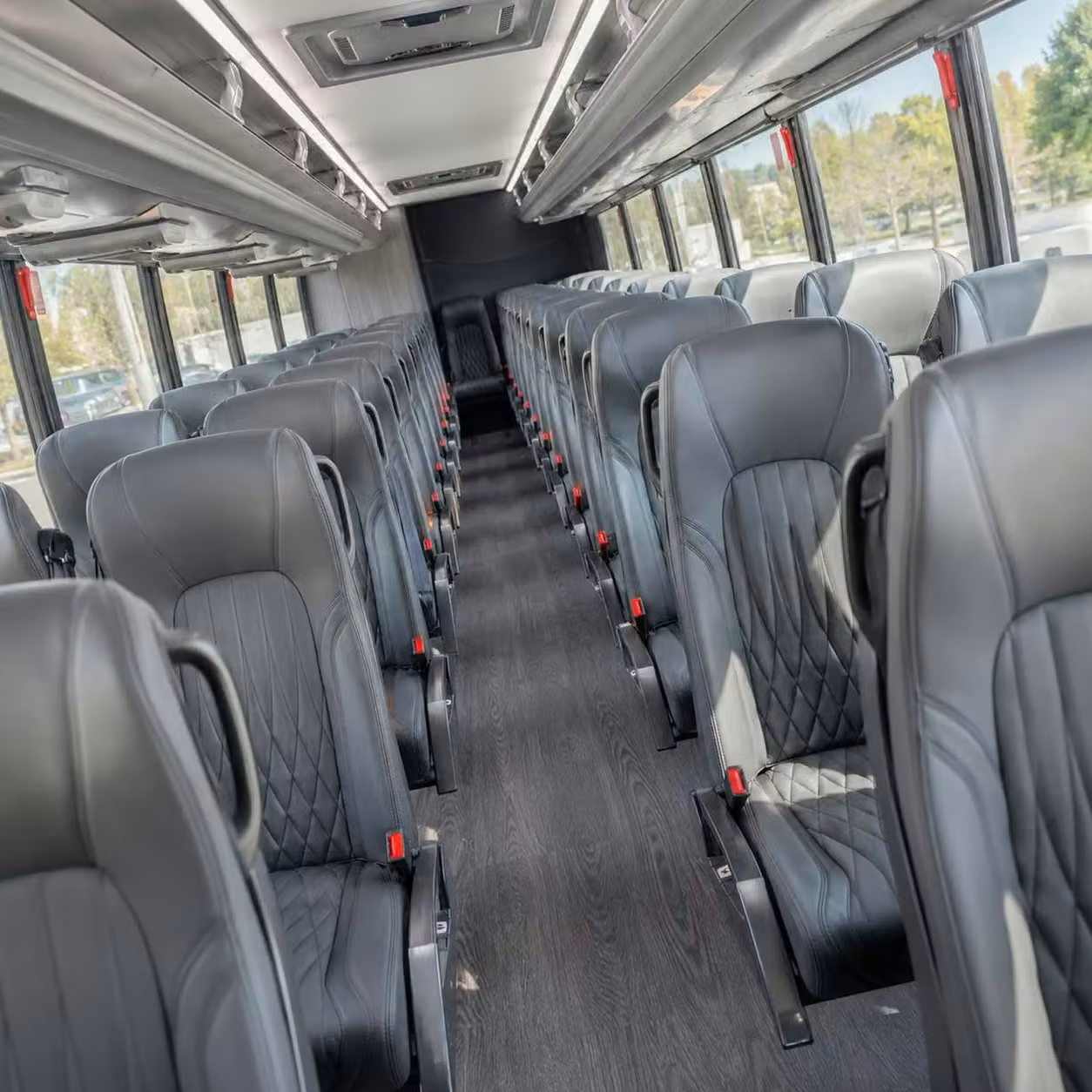 30 passenger minibus inside